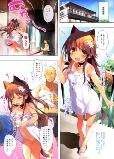(C96) [Neko Gosho (Yanagi Yuu)] Neko Neko Note 5 AirCon ga Kowareta Heya de Asedaku Sex Suru Hon - page 7