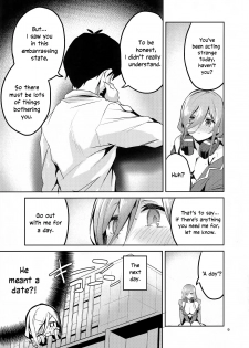 (C96) [Circle-FIORE (Ekakibit)] Miku no Baai | Miku's Situation (Gotoubun no Hanayome) [English] - page 8