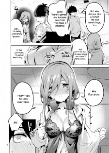 (C96) [Circle-FIORE (Ekakibit)] Miku no Baai | Miku's Situation (Gotoubun no Hanayome) [English] - page 11
