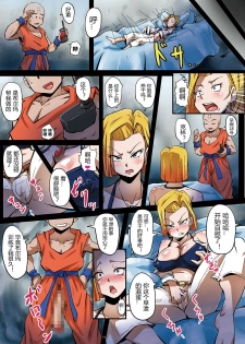 [Yuzuponz (Rikka Kai)] 18-gou Sei Dorei Keikaku -Bulma to Krillin no Kyoubou de 18-gou ga Ochiru Made- (Dragon Ball Z) [Chinese] [D狗汉化] [Digital] - page 11