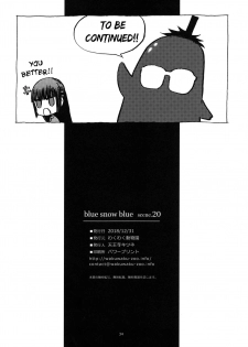 (C95) [Wakuwaku Doubutsuen (Tennouji Kitsune)] blue snow blue scene.20 [English] {Mant} - page 32