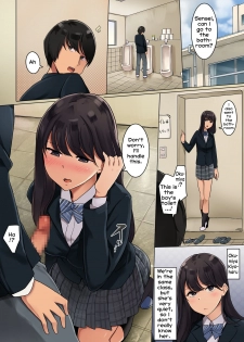 [Wakamatsu] Class no Joshi to Hisoka ni Sefure ni Naru Hanashi [English] [Erozbischof] - page 1