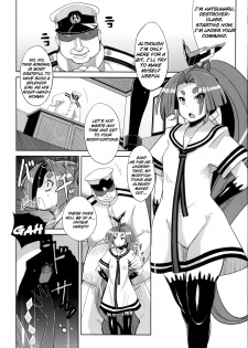 (C85) [Kuzunoha (Yumano Yuuki)] Dorei Shoufukan Hatsuharu | The Ship-Girl Hatsuharu Becomes an Enslaved Whore. (Kantai Collection -KanColle-) [English] [Raknnkarscans] - page 4