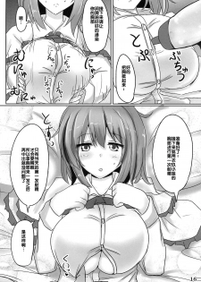 (C84) [Hakuginmokusei (Poshi)] Muchi Situ Assort (Touhou Project) [Chinese] [后悔的神官个人汉化] - page 16