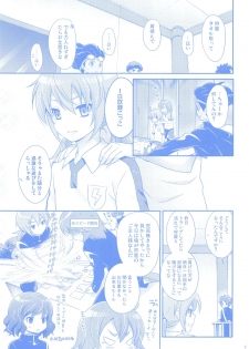 (Seishun Cup 9) [Holiday School (Chikaya)] Nannari to Omoushitsuke Kudasai. (Inazuma Eleven) - page 4