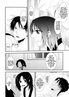 (C86) [Kiseki (Kisaki Noa)] kiss me once again 1-2 (Shingeki no Kyojin) [English] [Ongoing] [EHCove] - page 30