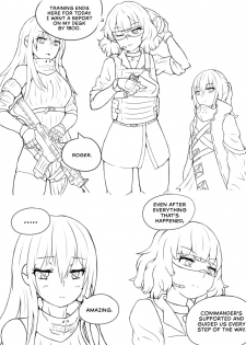 [Physisyoon] Double Life of the Female Commander (Girls' Frontline) [English] - page 1