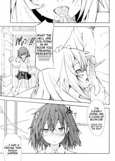[Mousou Dokei (Iwasaki Takashi)] Shokuhou-san no 5x0 (Toaru Kagaku no Railgun) [English] [Tigoris Translates] [Decensored] [2013-08-25] - page 26
