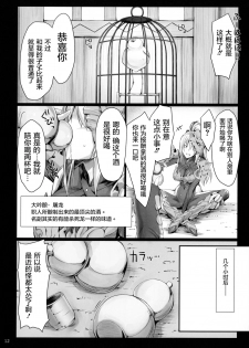 (C96) [UDON-YA (Kizuki Aruchu, ZAN)] Monhan no Erohon 16 (Monster Hunter) [Chinese] [屏幕脏了汉化] - page 12