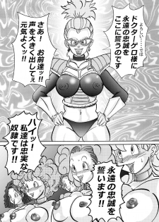 [Light Rate Port Pink] anjou!! Aku no Onna Senshi Jinzou Ningen Ryousan-ka Keikaku (Dragon Ball Z) - page 11