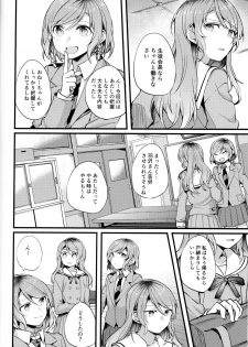 (Sekai de Hitotsu no Taisetsu na Hi) [Hatakewotagayasudake (Mikanuji)] Devo Avvertire (BanG Dream!) - page 5