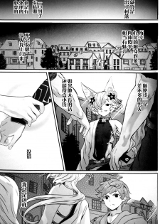 (C96) [Renai Mangaka (Naruse Hirofumi)] Intou no Ou (Granblue Fantasy) [Chinese] [逃亡者x新桥月白日语社汉化] - page 21