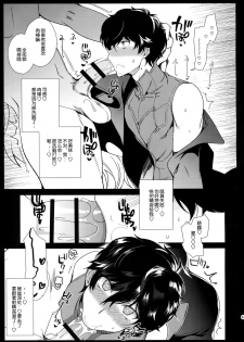 (Youkoso Velvet Room 3) [downbeat (Kirimoto Yuuji)] Cafe LeBlanc no Beit-kun ni Saimin (Persona 5) [Chinese] [新桥月白日语社] - page 9