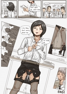 Trap teacher in toilet, extend (Complete!) - page 15