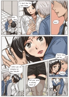 Trap teacher in toilet, extend (Complete!) - page 6