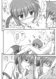 (C96) [Kuchiki no Uro (Enma Koorogi)] Choujo nanode Amaeraretai (Mahou Shoujo Lyrical Nanoha) - page 9