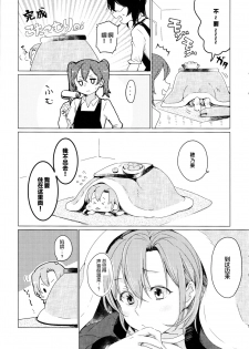 (Bokura no Love Live! Shinnenkai 2017) [Shobocon (Kitamura Tooru)] Kotatsu Rhapsody (Love Live!)[Chinese][新桥月白日语社] - page 6