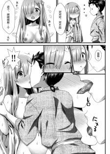 (C96) [Kamikire Basami (Yasuyuki)] Rem to Ichakora Seikatsu (Re:Zero kara Hajimeru Isekai Seikatsu) [Chinese] [绅士仓库汉化] - page 11