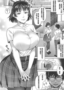 (C96) [Esebateira (Shibuki Oroshi)] Tensei Shitara 2-shuume Cheat Joutai datta Ken (Persona 5) [Chinese] [村长个人汉化] - page 5