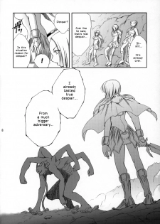 (COMIC1) [Takane no Hanazono (Takane no Hana)] Ijouseiyokusha Kari | Voracious Fucker Hunt (CLAYMORE) [English] [EHCOVE] - page 7