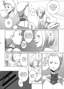 (COMIC1) [Takane no Hanazono (Takane no Hana)] Ijouseiyokusha Kari | Voracious Fucker Hunt (CLAYMORE) [English] [EHCOVE] - page 17