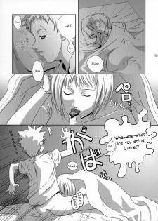 (COMIC1) [Takane no Hanazono (Takane no Hana)] Ijouseiyokusha Kari | Voracious Fucker Hunt (CLAYMORE) [English] [EHCOVE] - page 18
