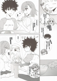 (C86) [akaihoho (Haru)] Mousou Danshi (Toaru Majutsu no Index) [Chinese] [上琴汉化组] - page 12