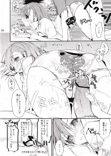 (C84) [atSD (Tsuneyoshi)] Mikoto to. 5.5 (Toaru Majutsu no Index) - page 8