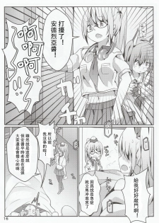 (C96) [Doraikuraisu (Suwakana)] Zettai-teki NG word (Warship Girls R) [Chinese] [馬潤人漢化] - page 17