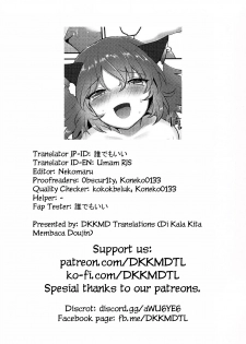 (Meikasai 13) [Kingyo Origin (Kayama Rim)] Neko no Ongaeshi | A Cat's Repayment (Touhou Project) [English] [DKKMD Translations] - page 17