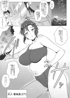 (COMIC1☆16)  [Amarini Senpaku! (Yokkora)] Otona Makoto to mizugi fashion show suru hon (THE IDOLM@STER) - page 2