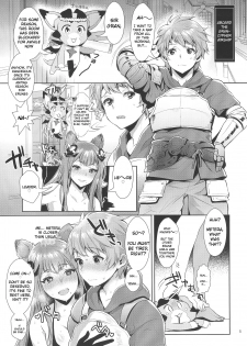 (SC2016 Summer) [Inariya (Inari)] Sage Danchou, Hatsujou Elune ni Mofurareru. (Granblue Fantasy) [English] [Anomalous Raven] - page 4