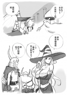 [pink-noise (Mizuiro Megane)] Salmakis no Izumi (Dragon's Crown)[Chinese][新桥月白日语社] - page 10