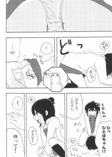 (C80) [loopholic (Saku)] Moshi Moshi Moshi mo!? (Mitsudomoe) - page 12