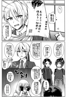 (C96) [molfo (jomo)] Nakayoshi Gaman Ganbare Ganbare (Touken Ranbu) - page 4