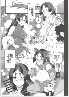 (C96) [Mochinchi (Mo)] Raikou Mama to Ecchi Shinai to Derarenai Heya (Fate/Grand Order) [Chinese] [黎欧x新桥月白日语社] - page 23