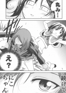 (C89) [TAROTS (Sawano Akira)] Nico-chan wa NO Pantsu (Love Live!) - page 13