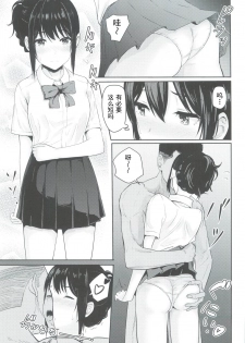 (C93) [Syukurin] Mitsuha ~Netorare 3~ (Kimi no Na wa.) [Chinese] - page 16