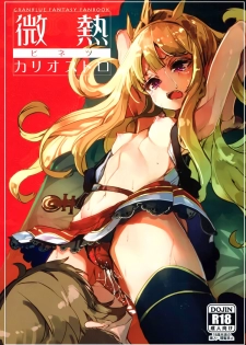 (C92) [U.M.E.Project (ukyo_rst)] Binetsu Cagliostro (Granblue Fantasy) [Chinese] [靴下汉化组] - page 2