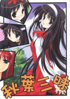 (ComiComi3) [Zangyaku Koui Teate (C1I, Nasake Muyou)] Akiha-Samadhi (Tsukihime)