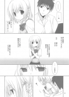 (COMIC1☆8) [Takanaedoko (Takanae Kyourin)] Toshoshitsu no Hakuchuumu - page 7