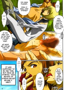 (C72) [Lost Rarities (Takapiko)] Industrial (Claymore) [English] [Tonigobe] [ZonaKG] [Colorized] - page 8