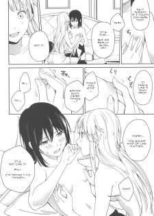 (BanG Dreamer's Party! 4th STAGE)[Tatakai no Kiseki (Senyuu)] Hajimete no | Their First... (BanG Dream!)[English][LilyCat] - page 15