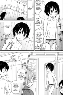 (C93) [Nihon Dandy (Matsuno Susumu)] Ore dake Atashi dake Hadaka ni Sareta Shintaikensa [English] - page 6