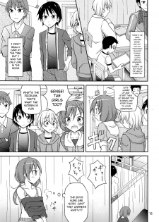 (C93) [Nihon Dandy (Matsuno Susumu)] Ore dake Atashi dake Hadaka ni Sareta Shintaikensa [English] - page 14