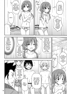 (C93) [Nihon Dandy (Matsuno Susumu)] Ore dake Atashi dake Hadaka ni Sareta Shintaikensa [English] - page 15