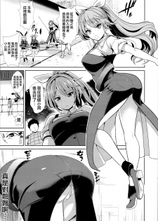 (Reitaisai 13) [Haitokukan (Haitokukan)] Touhou Kabeshiri 7 Watatsuki no Yorihime (Touhou Project) [Chinese] [無邪気漢化組] - page 3