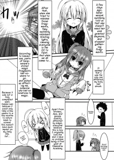 (C96) [Neko Daifuku (Nekono Shiro)] Meguru-chan wa Chiisaku Natte mo Osowaretai (Sanoba Witch) [English] [#visualnoveltalk] - page 3