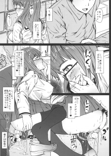 (C97) [Hubrael] Takebe Saori no Ecchi na Joshiryoku Koujyou Keikaku (Girls und Panzer) - page 10
