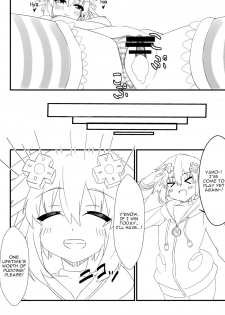 (COMIC1☆15) [Chokusen Ikki (Dura)] Tomodachi Ijou Koibito Miman no Neptune to Ecchi Shichau Hon (Hyperdimension Neptunia) [English] [tabibit0] - page 21